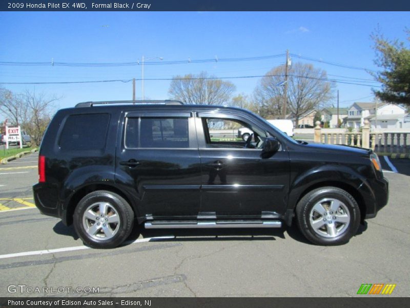 Formal Black / Gray 2009 Honda Pilot EX 4WD
