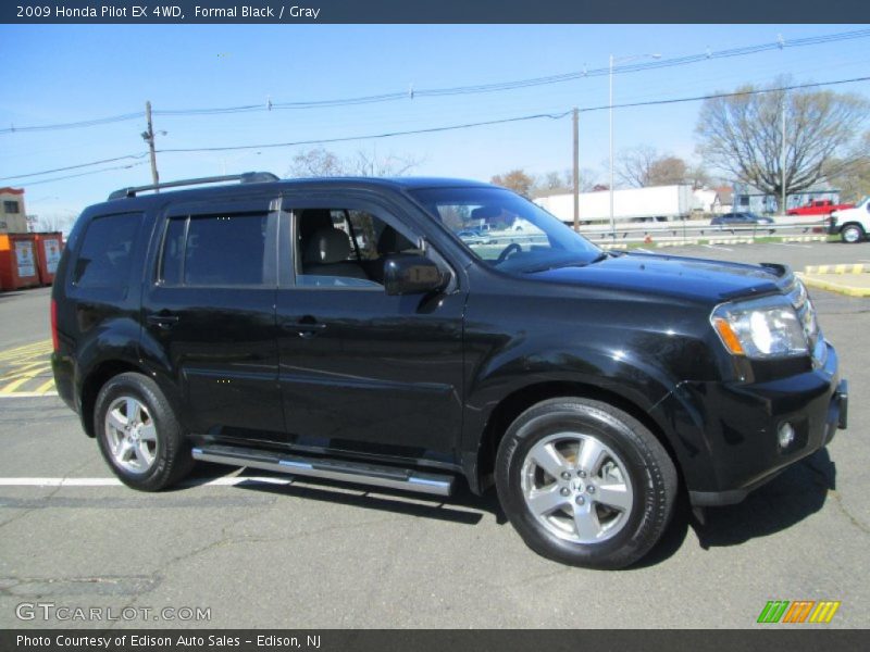 Formal Black / Gray 2009 Honda Pilot EX 4WD