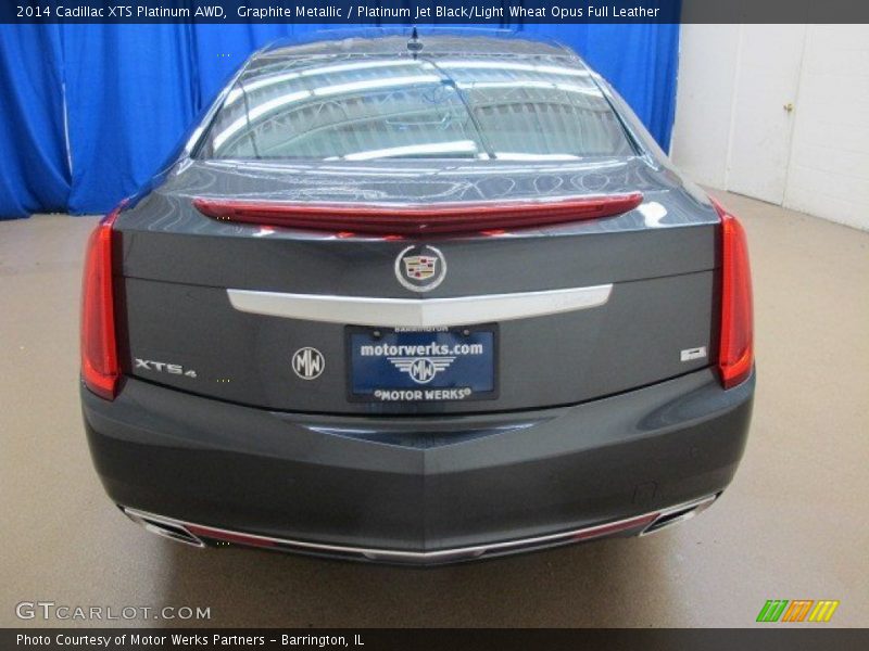 Graphite Metallic / Platinum Jet Black/Light Wheat Opus Full Leather 2014 Cadillac XTS Platinum AWD