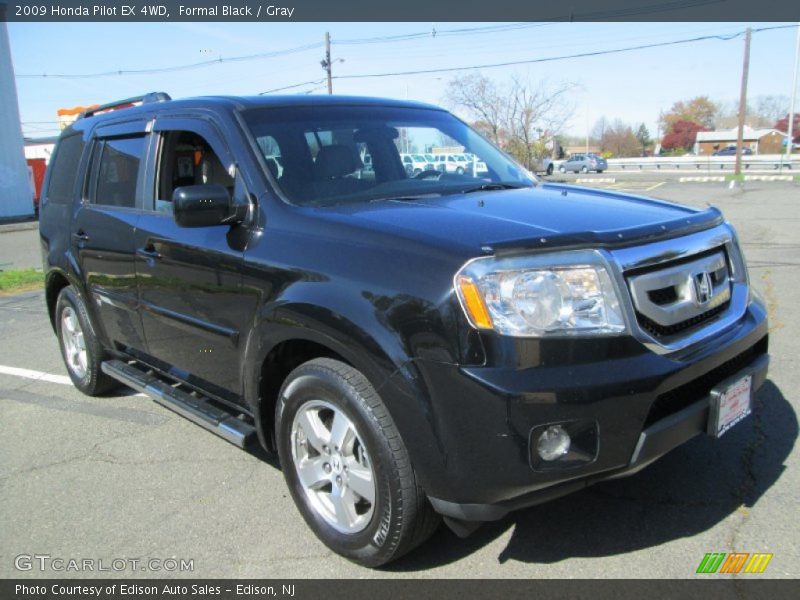 Formal Black / Gray 2009 Honda Pilot EX 4WD