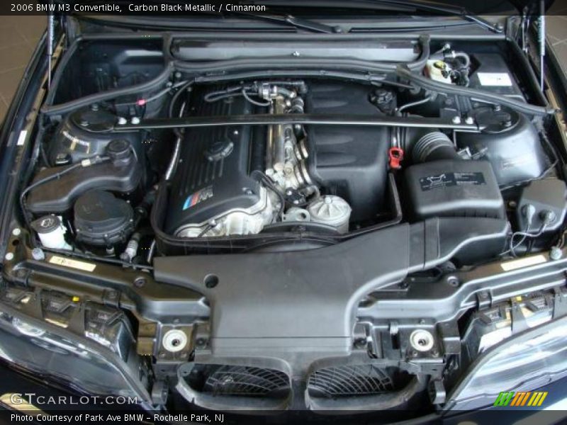 Carbon Black Metallic / Cinnamon 2006 BMW M3 Convertible