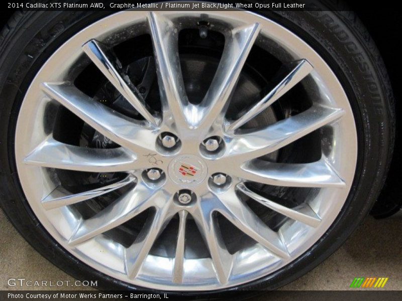 Graphite Metallic / Platinum Jet Black/Light Wheat Opus Full Leather 2014 Cadillac XTS Platinum AWD