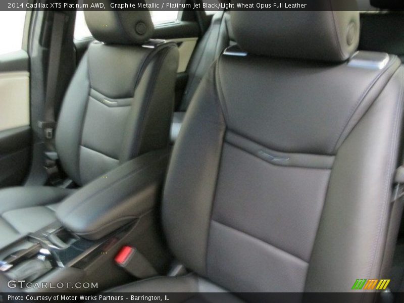 Graphite Metallic / Platinum Jet Black/Light Wheat Opus Full Leather 2014 Cadillac XTS Platinum AWD