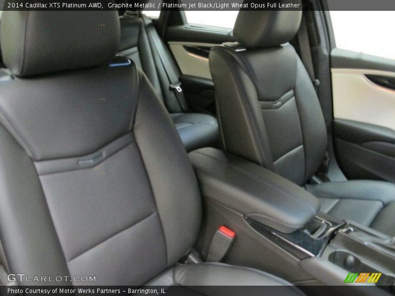 Graphite Metallic / Platinum Jet Black/Light Wheat Opus Full Leather 2014 Cadillac XTS Platinum AWD