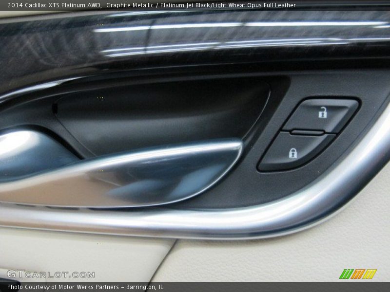 Graphite Metallic / Platinum Jet Black/Light Wheat Opus Full Leather 2014 Cadillac XTS Platinum AWD