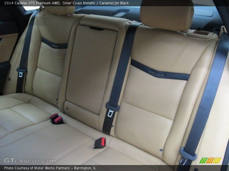 Silver Coast Metallic / Caramel/Jet Black 2014 Cadillac XTS Premium AWD
