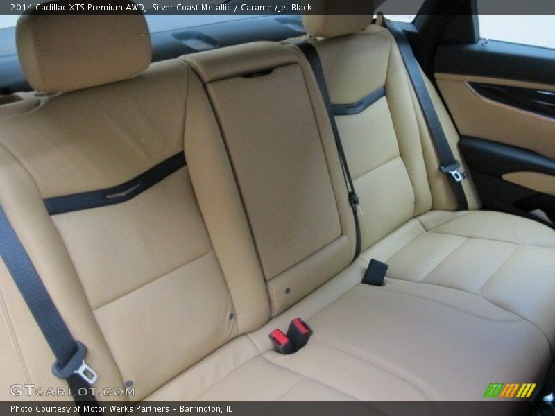 Silver Coast Metallic / Caramel/Jet Black 2014 Cadillac XTS Premium AWD
