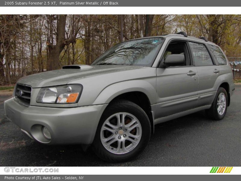 Platinum Silver Metallic / Off Black 2005 Subaru Forester 2.5 XT