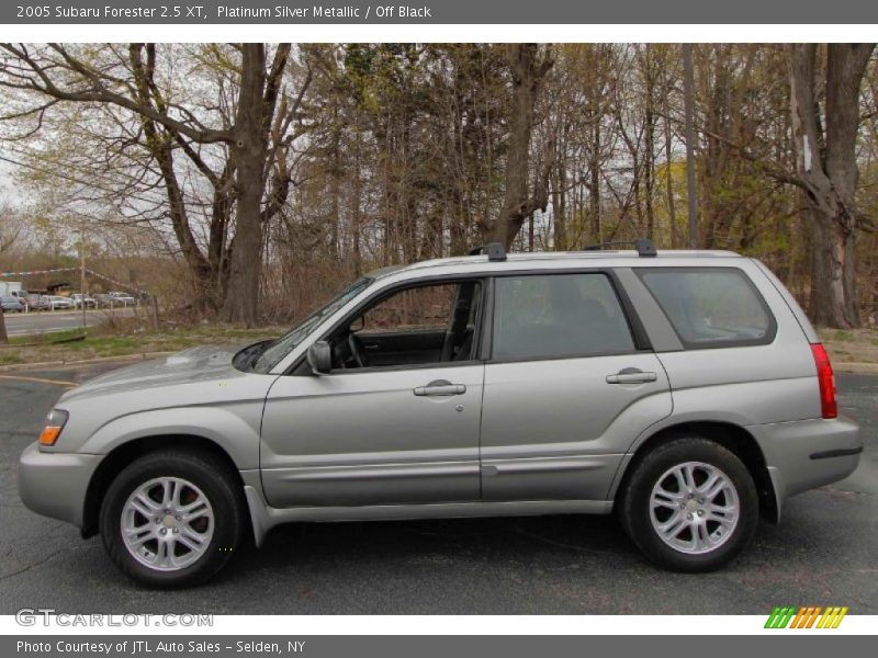 Platinum Silver Metallic / Off Black 2005 Subaru Forester 2.5 XT