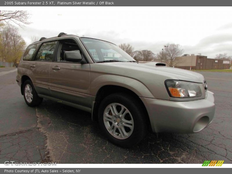 Platinum Silver Metallic / Off Black 2005 Subaru Forester 2.5 XT