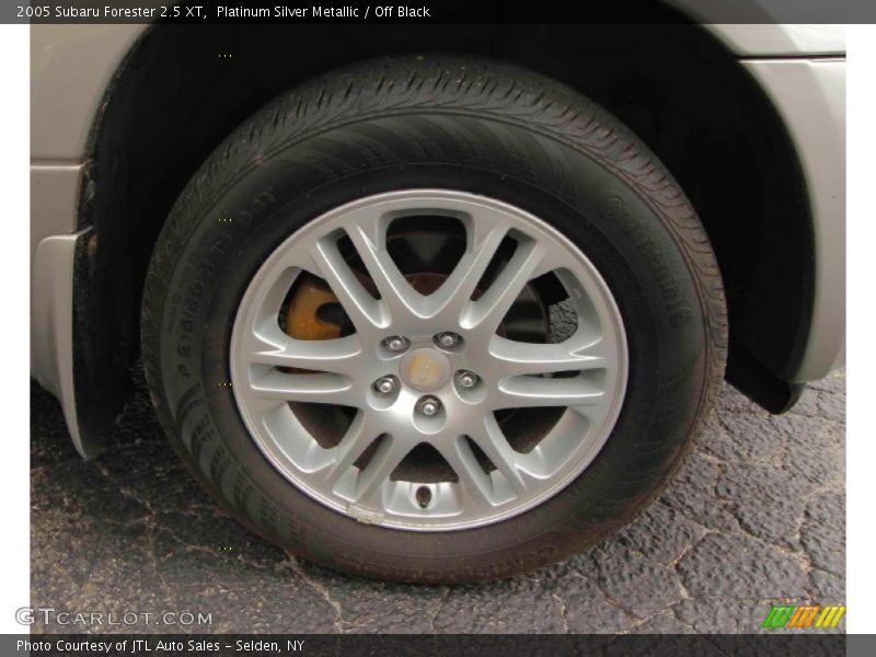 Platinum Silver Metallic / Off Black 2005 Subaru Forester 2.5 XT