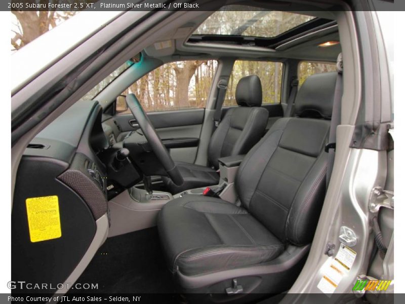 Platinum Silver Metallic / Off Black 2005 Subaru Forester 2.5 XT