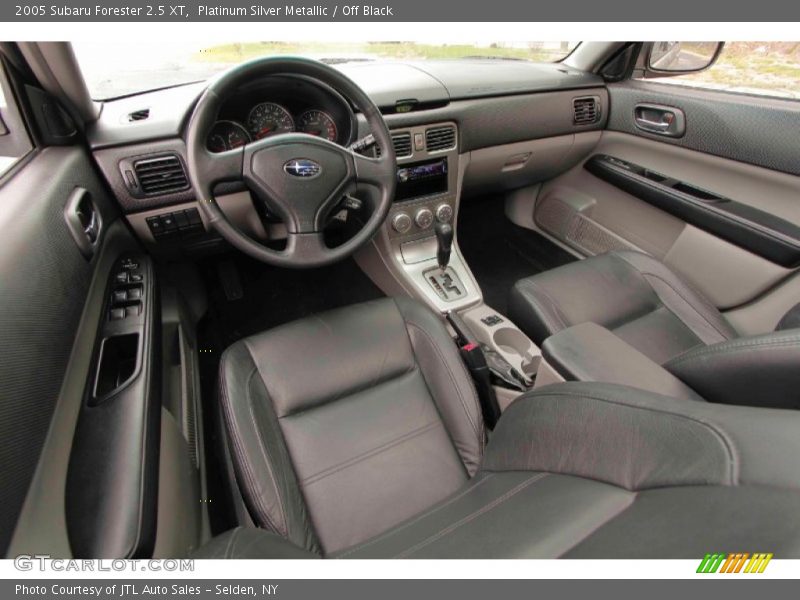 Platinum Silver Metallic / Off Black 2005 Subaru Forester 2.5 XT