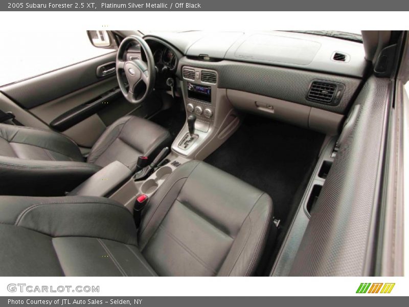 Platinum Silver Metallic / Off Black 2005 Subaru Forester 2.5 XT