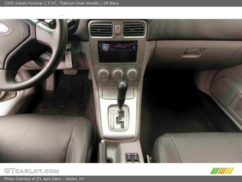 Platinum Silver Metallic / Off Black 2005 Subaru Forester 2.5 XT