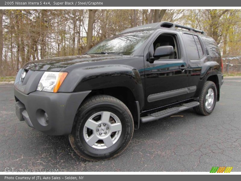 Super Black / Steel/Graphite 2005 Nissan Xterra S 4x4