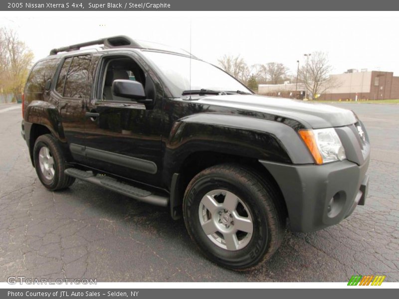 Super Black / Steel/Graphite 2005 Nissan Xterra S 4x4