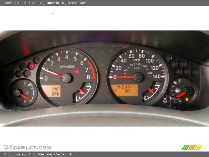 Super Black / Steel/Graphite 2005 Nissan Xterra S 4x4