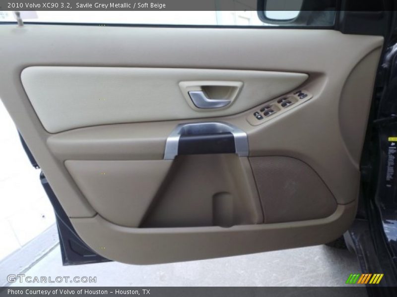 Savile Grey Metallic / Soft Beige 2010 Volvo XC90 3.2