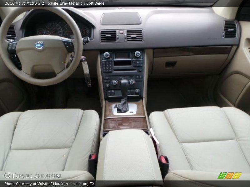 Savile Grey Metallic / Soft Beige 2010 Volvo XC90 3.2