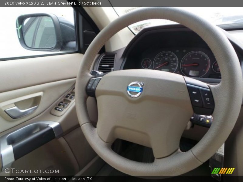 Savile Grey Metallic / Soft Beige 2010 Volvo XC90 3.2