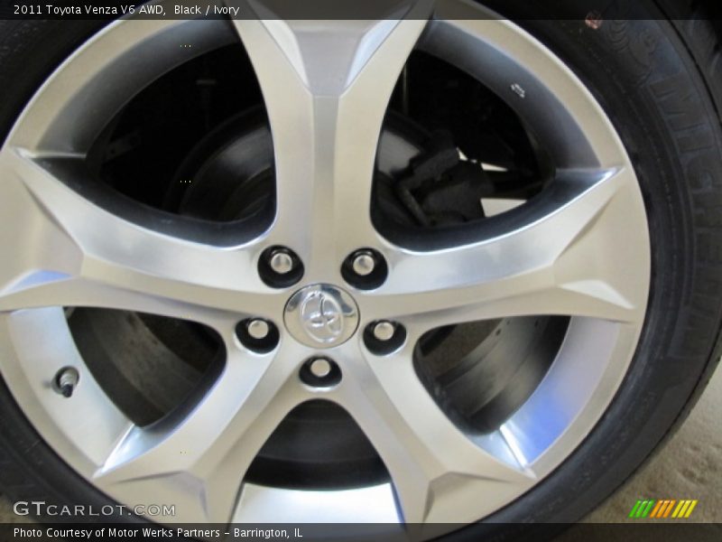 Black / Ivory 2011 Toyota Venza V6 AWD