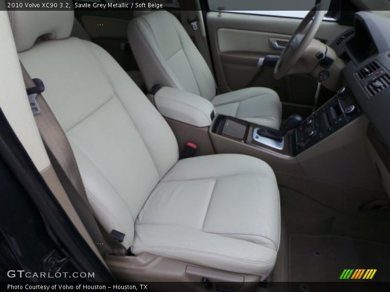 Savile Grey Metallic / Soft Beige 2010 Volvo XC90 3.2