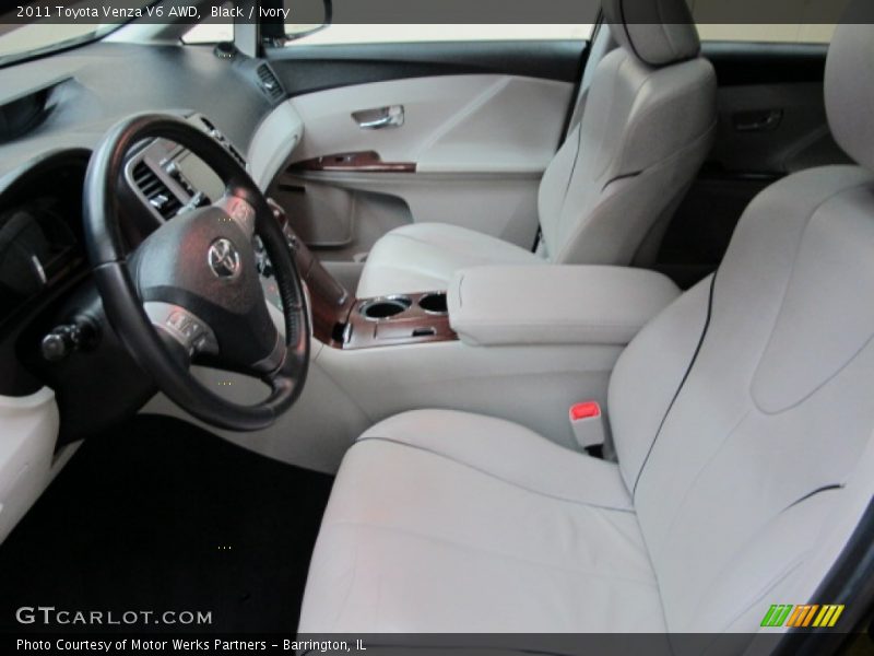 Black / Ivory 2011 Toyota Venza V6 AWD