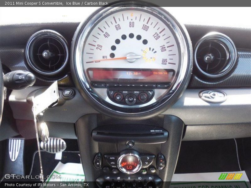Ice Blue / Carbon Black 2011 Mini Cooper S Convertible