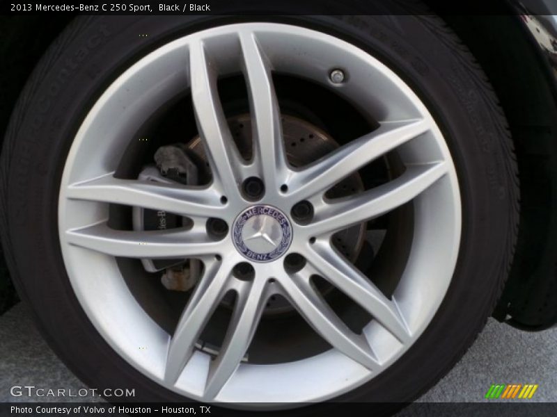 Black / Black 2013 Mercedes-Benz C 250 Sport