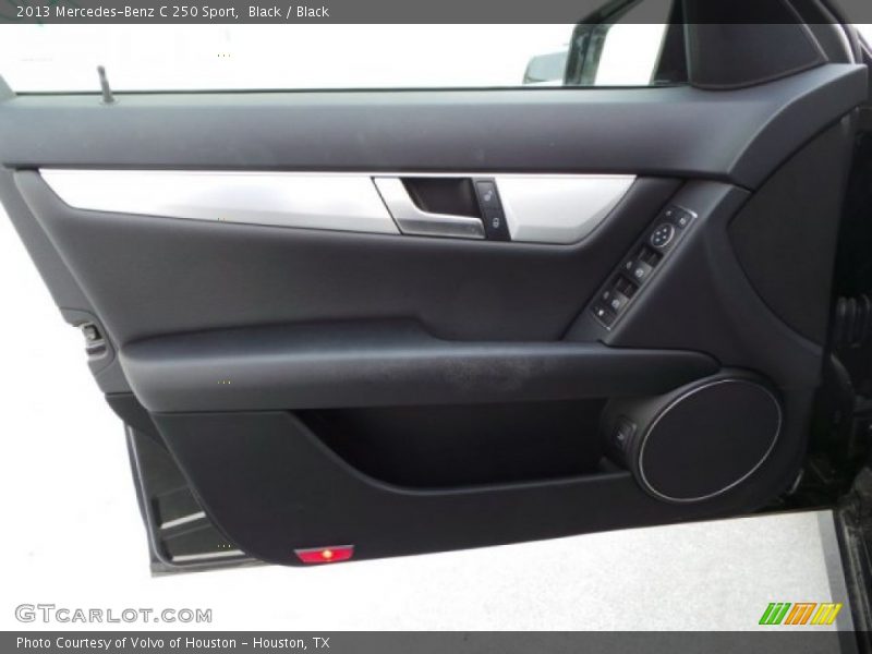 Black / Black 2013 Mercedes-Benz C 250 Sport