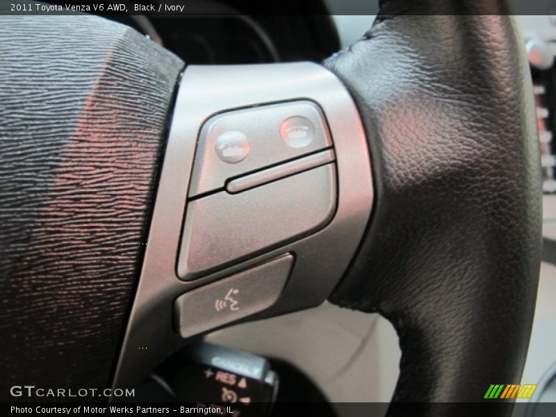 Black / Ivory 2011 Toyota Venza V6 AWD