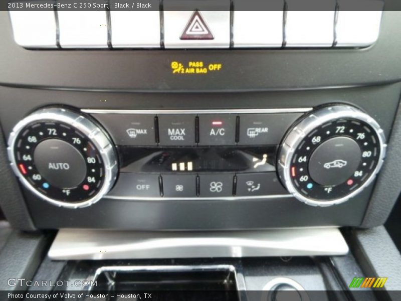 Black / Black 2013 Mercedes-Benz C 250 Sport