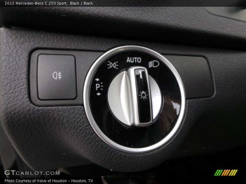 Black / Black 2013 Mercedes-Benz C 250 Sport