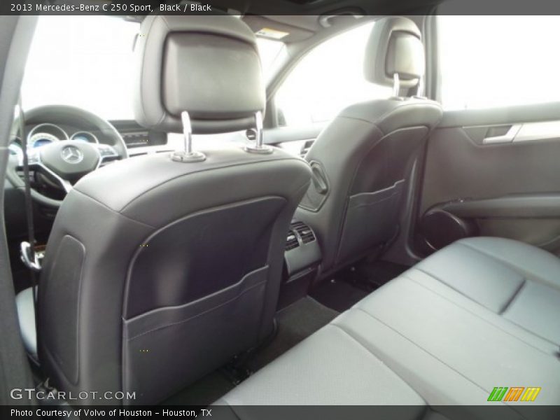 Black / Black 2013 Mercedes-Benz C 250 Sport
