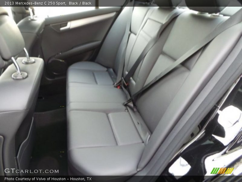 Black / Black 2013 Mercedes-Benz C 250 Sport