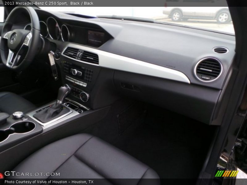 Black / Black 2013 Mercedes-Benz C 250 Sport