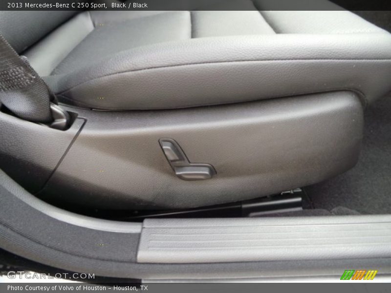 Black / Black 2013 Mercedes-Benz C 250 Sport