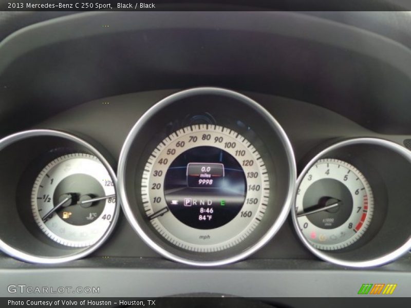 Black / Black 2013 Mercedes-Benz C 250 Sport