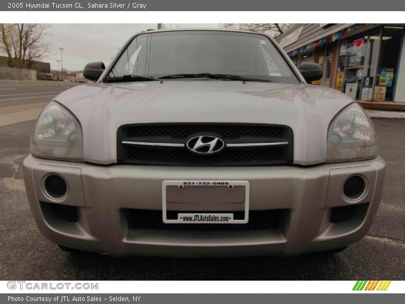 Sahara Silver / Gray 2005 Hyundai Tucson GL