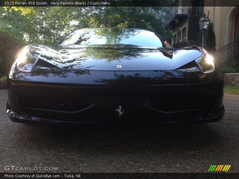 Nero Pastello (Black) / Cuoio/Nero 2013 Ferrari 458 Spider