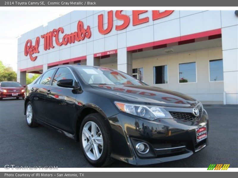 Cosmic Gray Metallic / Black 2014 Toyota Camry SE
