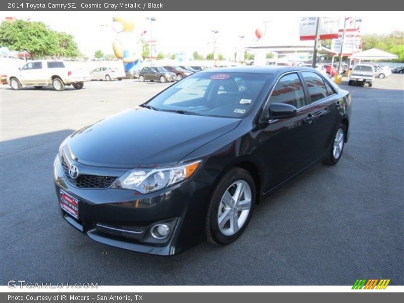 Cosmic Gray Metallic / Black 2014 Toyota Camry SE