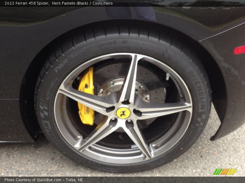 Nero Pastello (Black) / Cuoio/Nero 2013 Ferrari 458 Spider