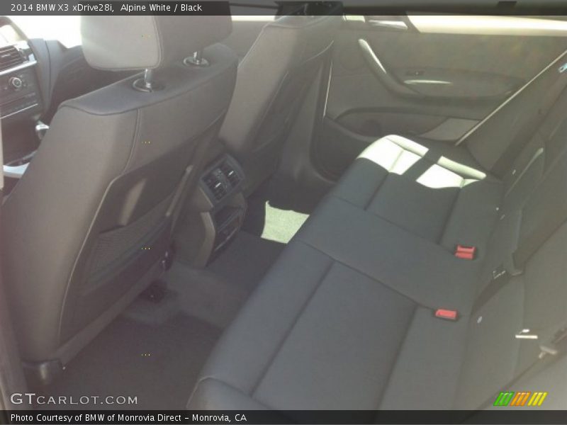 Alpine White / Black 2014 BMW X3 xDrive28i