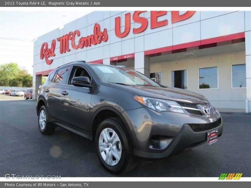 Magnetic Gray Metallic / Ash 2013 Toyota RAV4 LE
