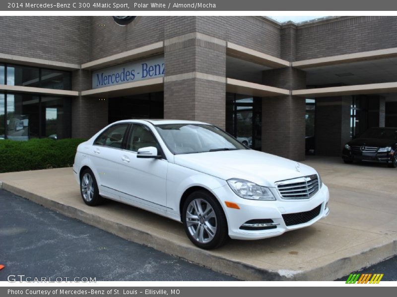 Polar White / Almond/Mocha 2014 Mercedes-Benz C 300 4Matic Sport