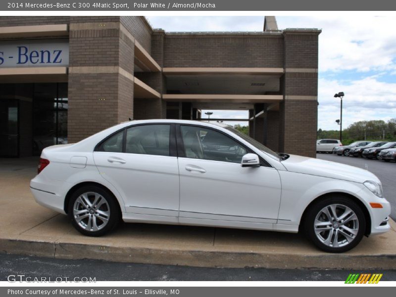 Polar White / Almond/Mocha 2014 Mercedes-Benz C 300 4Matic Sport