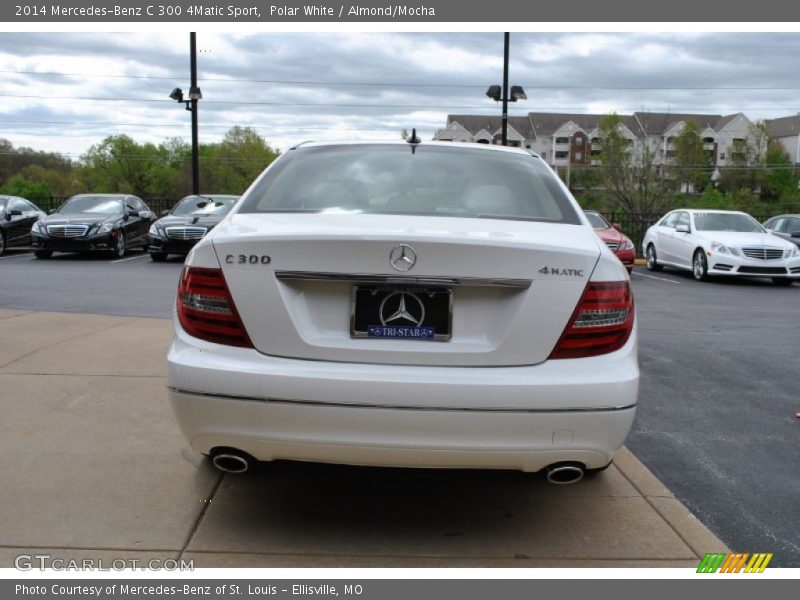 Polar White / Almond/Mocha 2014 Mercedes-Benz C 300 4Matic Sport