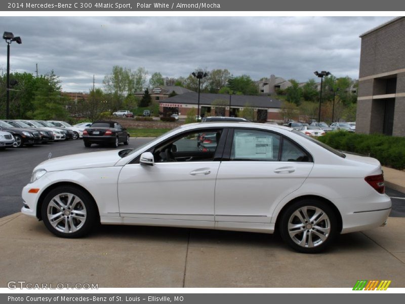Polar White / Almond/Mocha 2014 Mercedes-Benz C 300 4Matic Sport